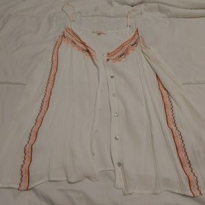 Skies are blue button down